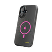 MagSafe Magnetic Impact-Resistant Phone Case — Pink Ring Design