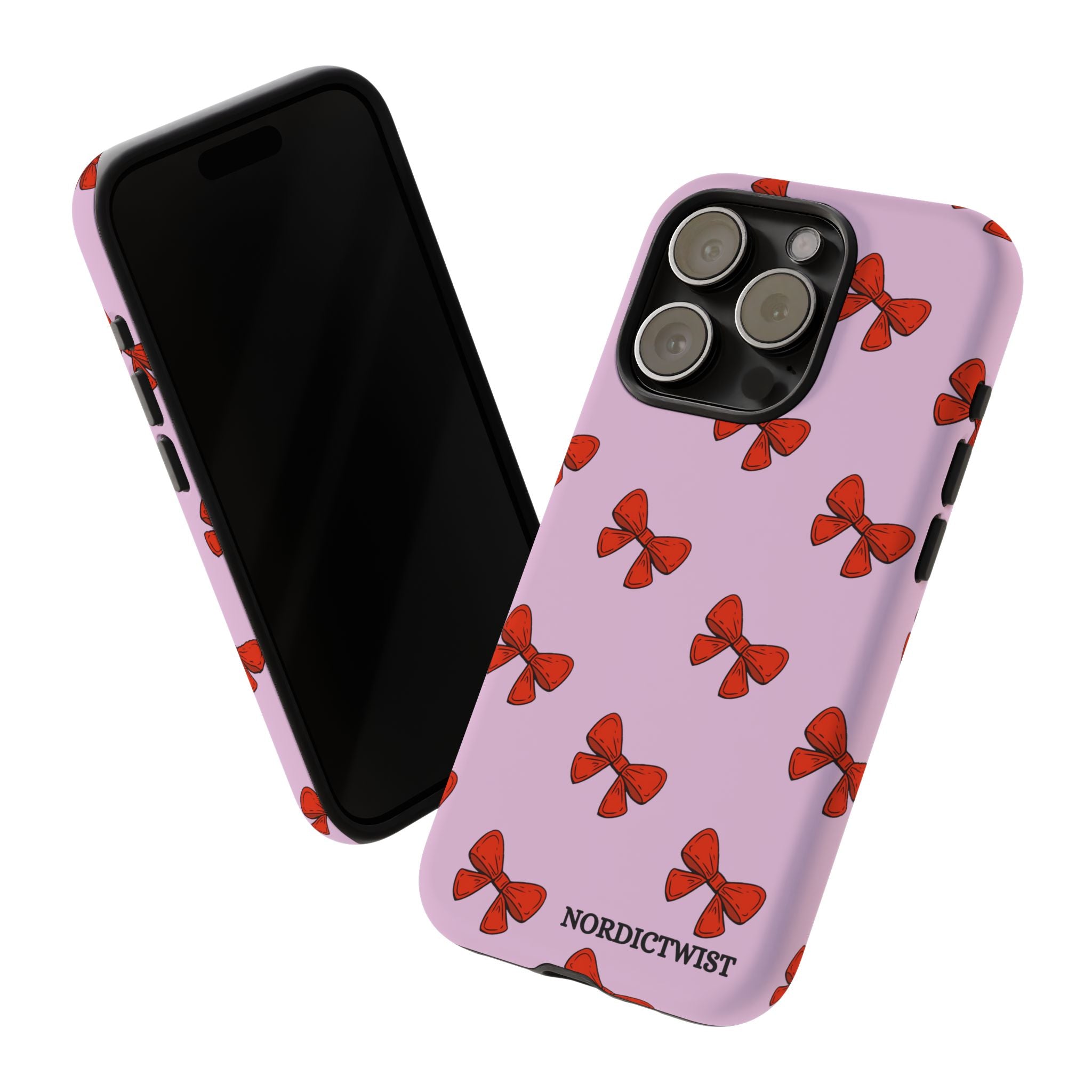 Cute Bow Pattern Phone Case