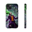 Joker Chaos Tough Phone Case — Electric Cards Graphic iPhone Case