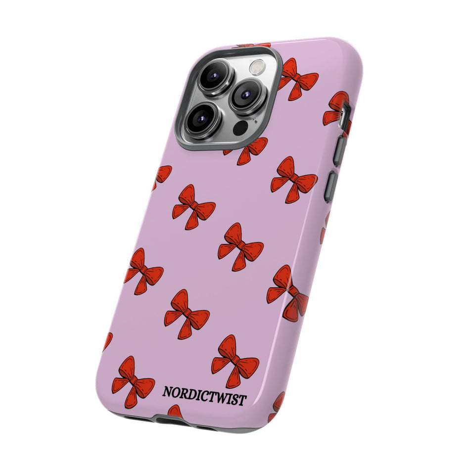 Cute Bow Pattern Phone Case