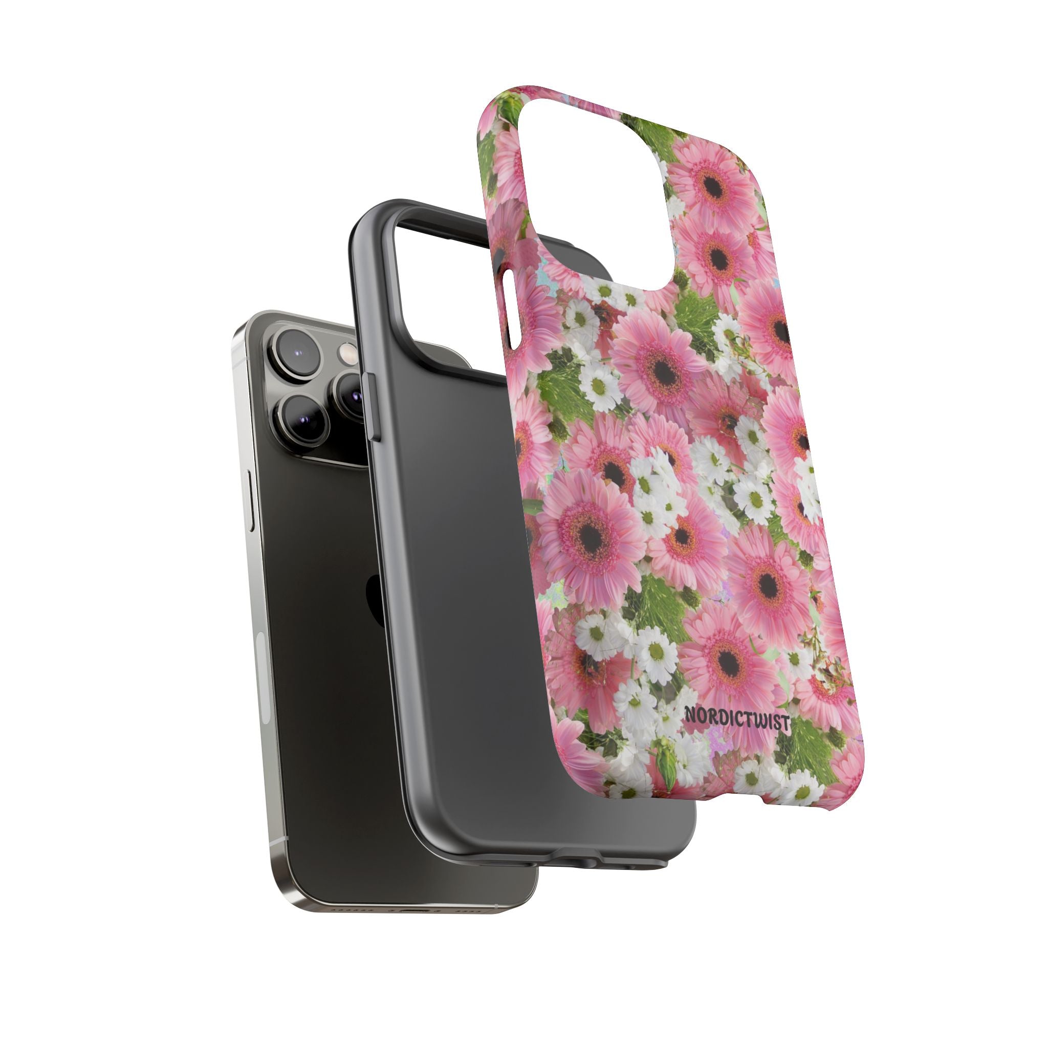 Floral Tough Phone Case - Colorful Flower Design for Nature Lovers