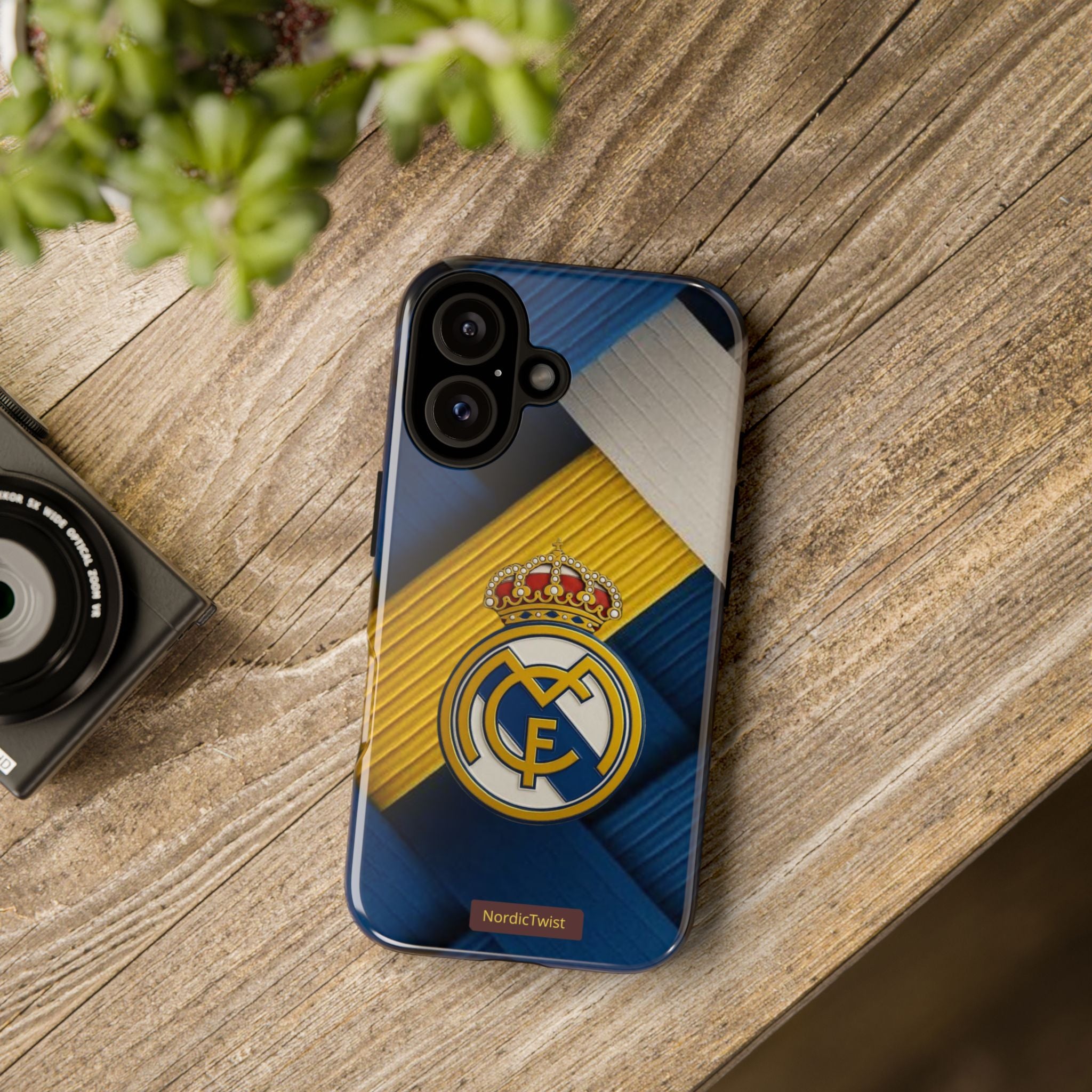 Real Madrid Tough Phone Case - Durable Protection with Team Colors