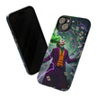Joker Chaos Tough Phone Case — Electric Cards Graphic iPhone Case