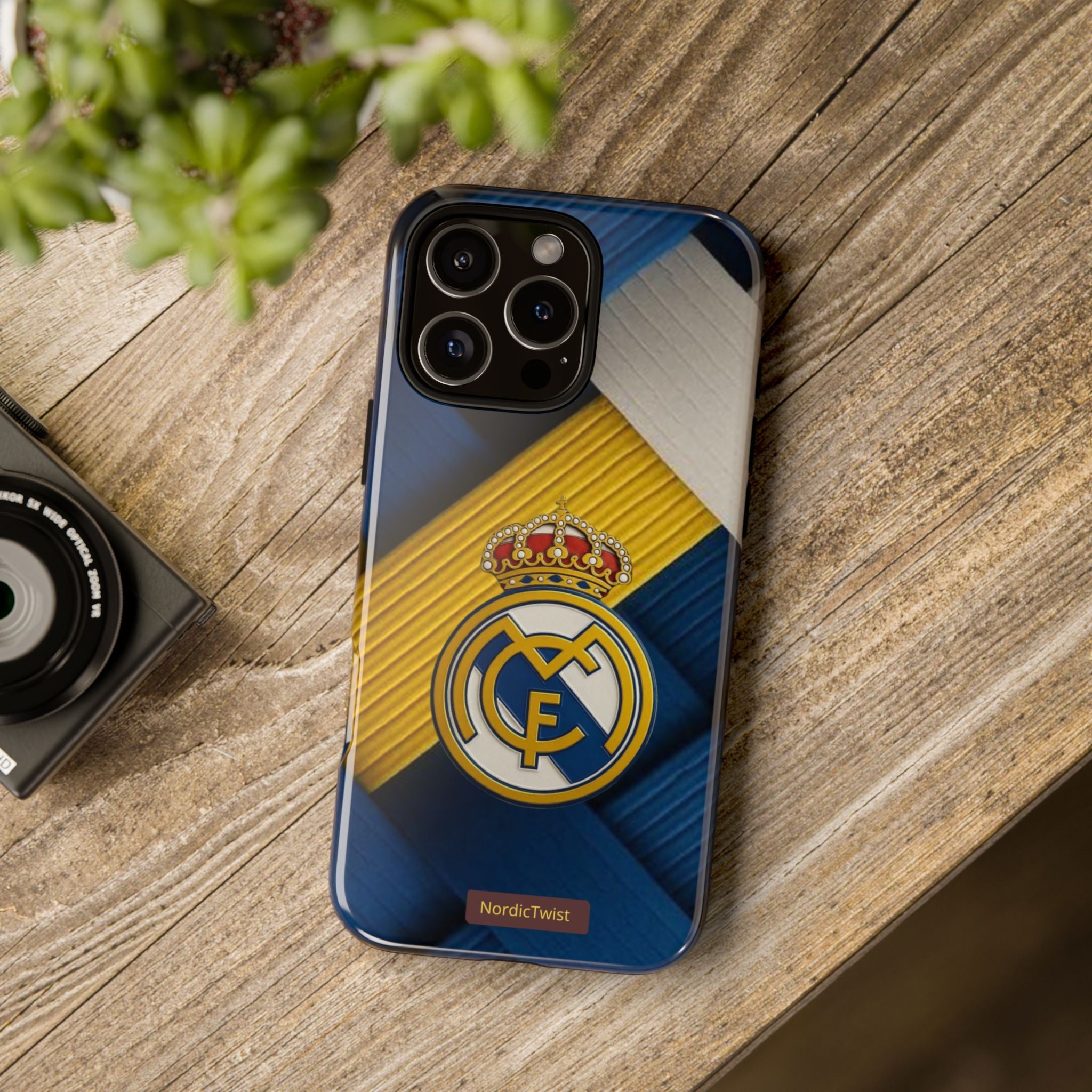 Real Madrid Tough Phone Case - Durable Protection with Team Colors