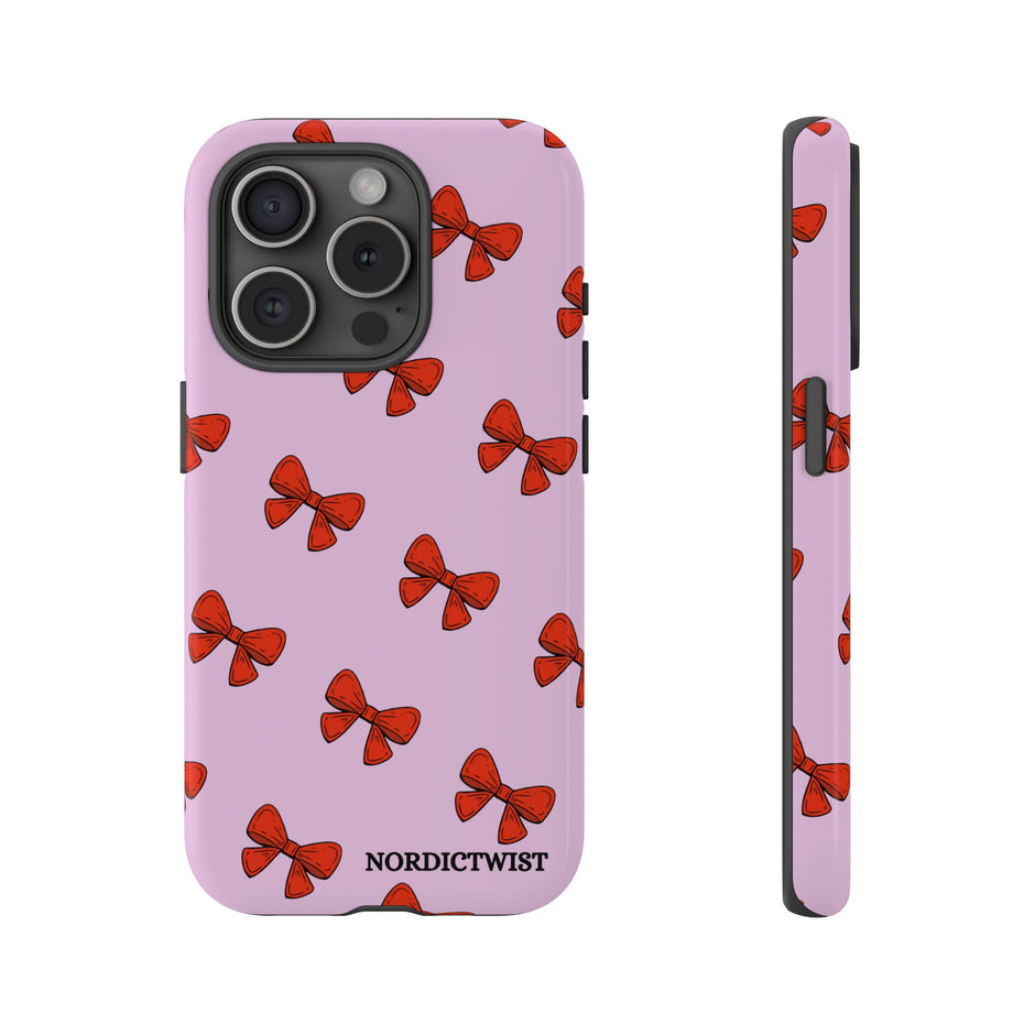 Cute Bow Pattern Phone Case