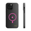 MagSafe Magnetic Impact-Resistant Phone Case — Pink Ring Design