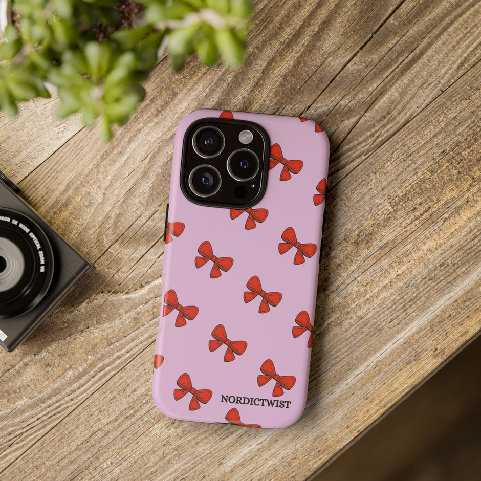 Cute Bow Pattern Phone Case