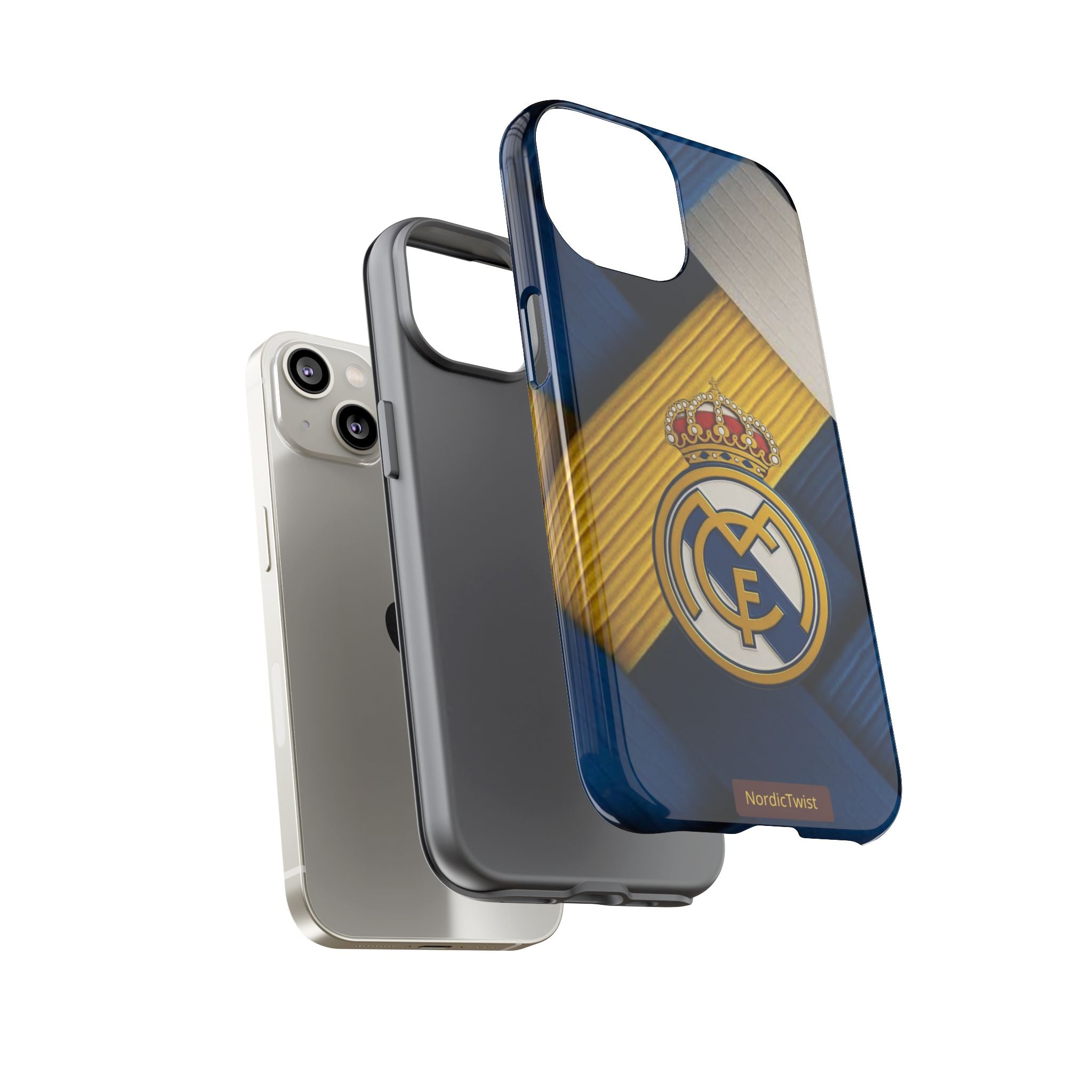 Real Madrid Tough Phone Case - Durable Protection with Team Colors