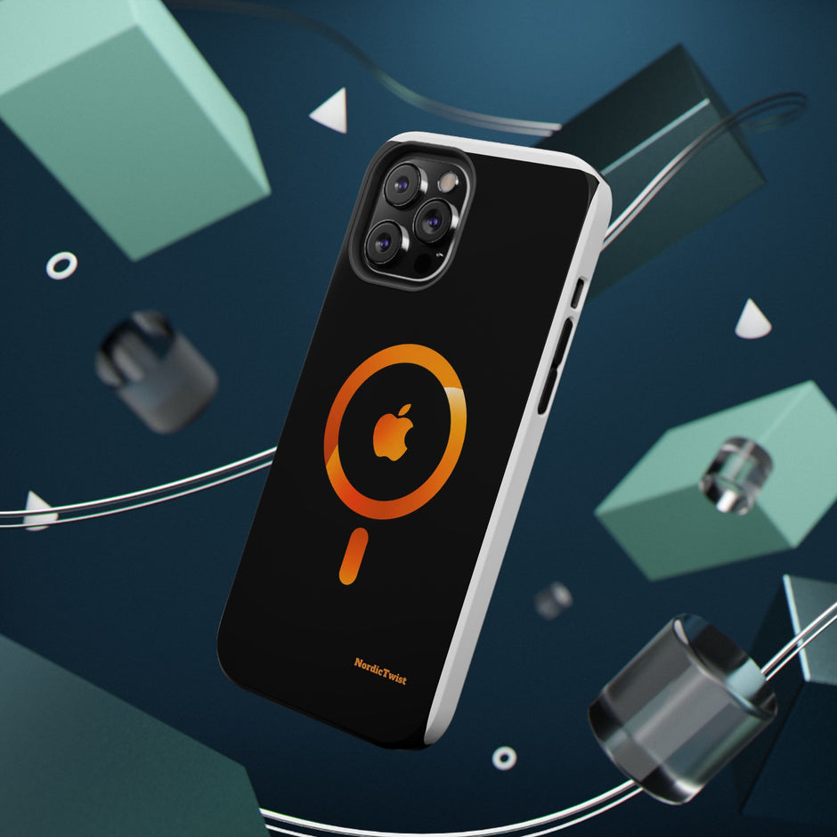 Stöttåligt MagSafe iPhone-skal – Orange Sökikon
