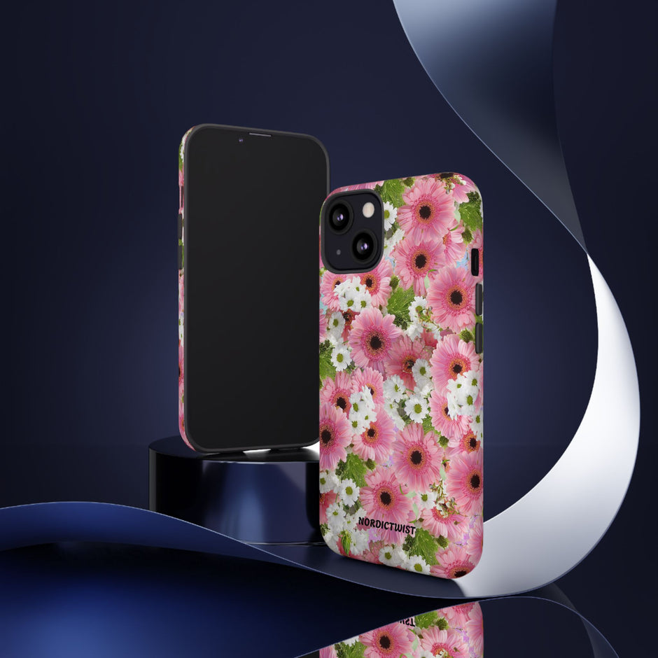 Floral Tough Phone Case - Colorful Flower Design for Nature Lovers