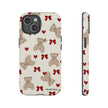 Teddy Bear Hearts Phone Case
