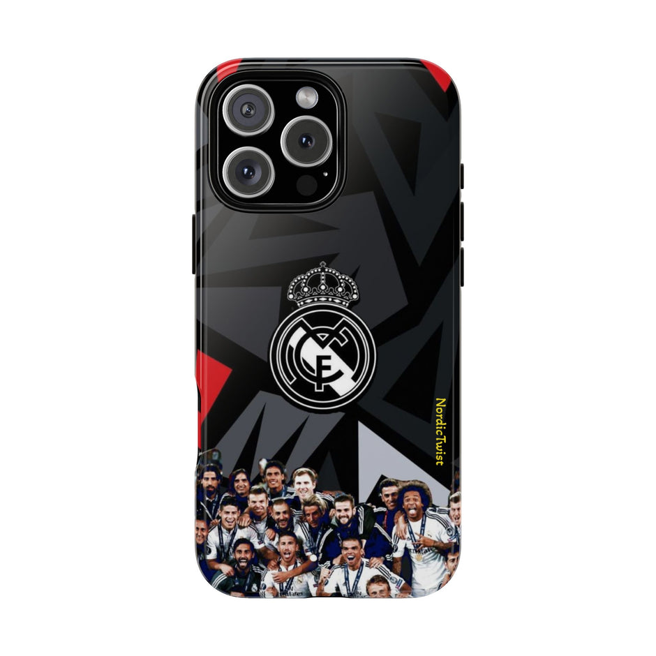Soccer Team Photo Tough Case – Real Madrid Champions Phone Case