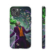 Joker Chaos Tough Phone Case — Electric Cards Graphic iPhone Case