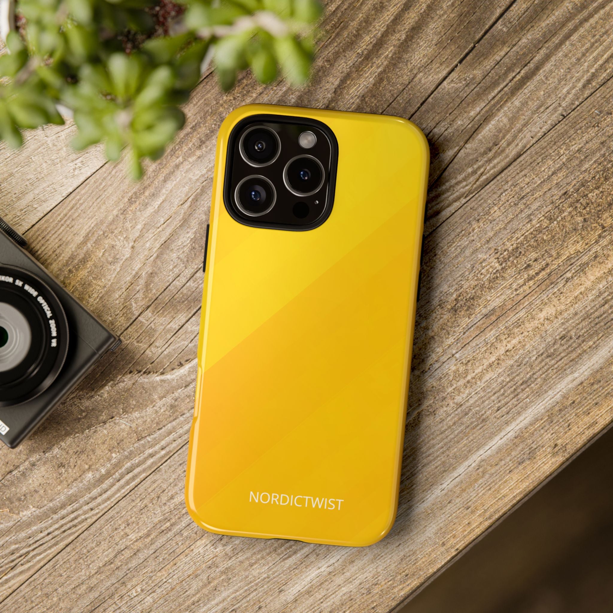 Durable Yellow Phone Case - Tough Protection for Your Device