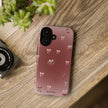 Cherry Bow Phone Case — Cute Red Gradient Protective Cover