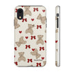 Teddy Bear Hearts Phone Case