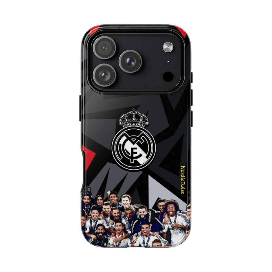 Soccer Team Photo Tough Case – Real Madrid Champions Phone Case