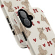 Teddy Bear Hearts Phone Case