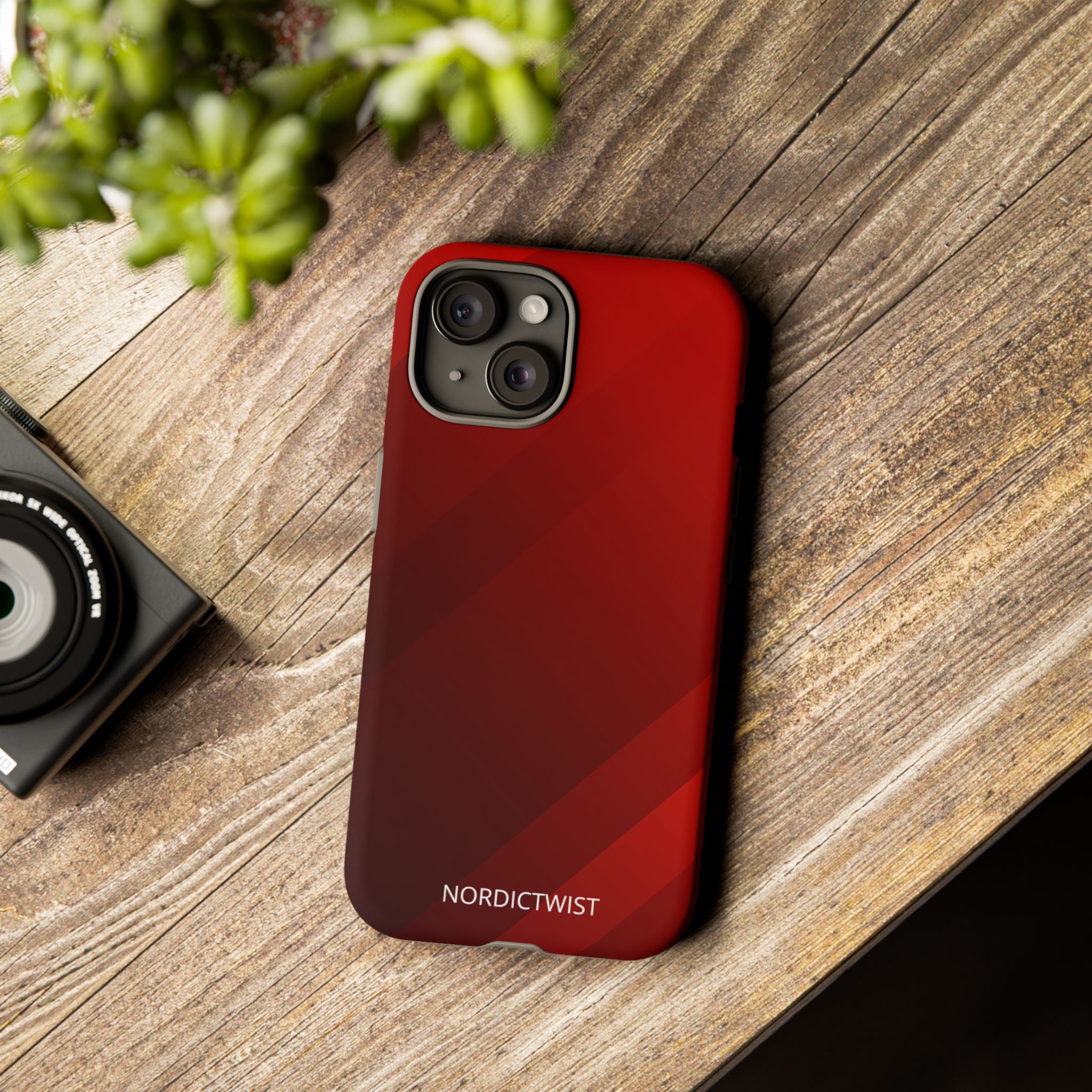 Durable Red Phone Case - Tough Protection for Your Device