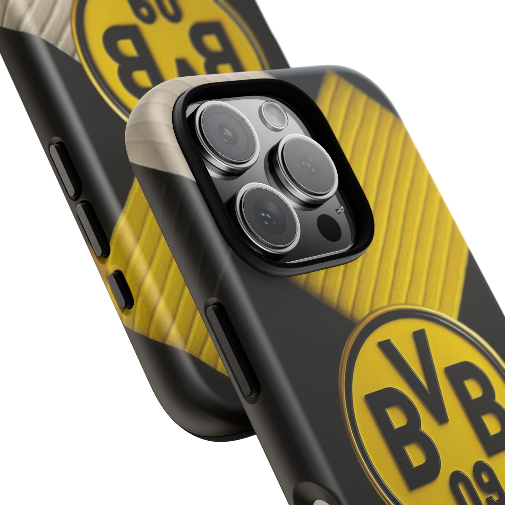 BVB 09 Tough Phone Case - Durable Protection with Bold Black and Yellow Design