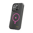 MagSafe Magnetic Impact-Resistant Phone Case — Pink Ring Design