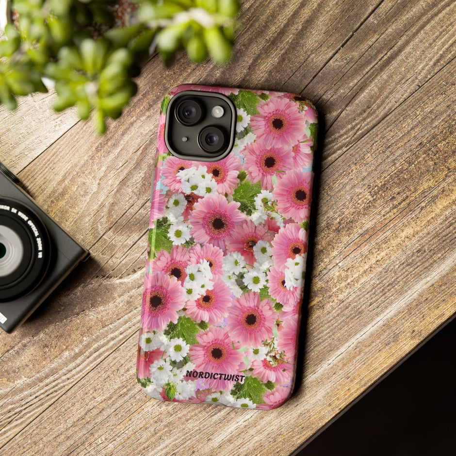 Floral Tough Phone Case - Colorful Flower Design for Nature Lovers
