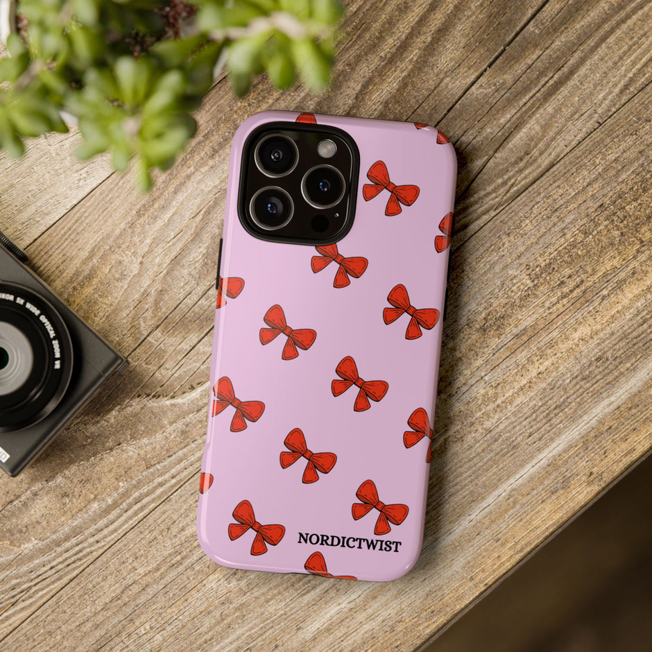 Cute Bow Pattern Phone Case