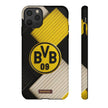 BVB 09 Tough Phone Case - Durable Protection with Bold Black and Yellow Design
