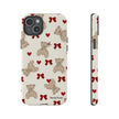 Teddy Bear Hearts Phone Case