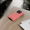 Red Striped Phone Case - Tough Cases for Stylish Protection