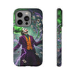 Joker Chaos Tough Phone Case — Electric Cards Graphic iPhone Case