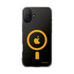MagSafe Clear Phone Case – Yellow Ring Magnetic Impact Protection