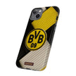 BVB 09 Tough Phone Case - Durable Protection with Bold Black and Yellow Design