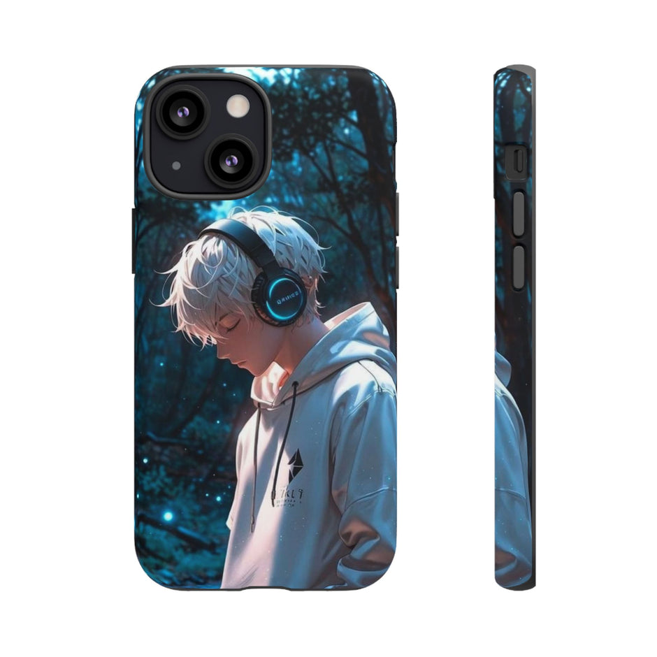 Anime Boy Forest