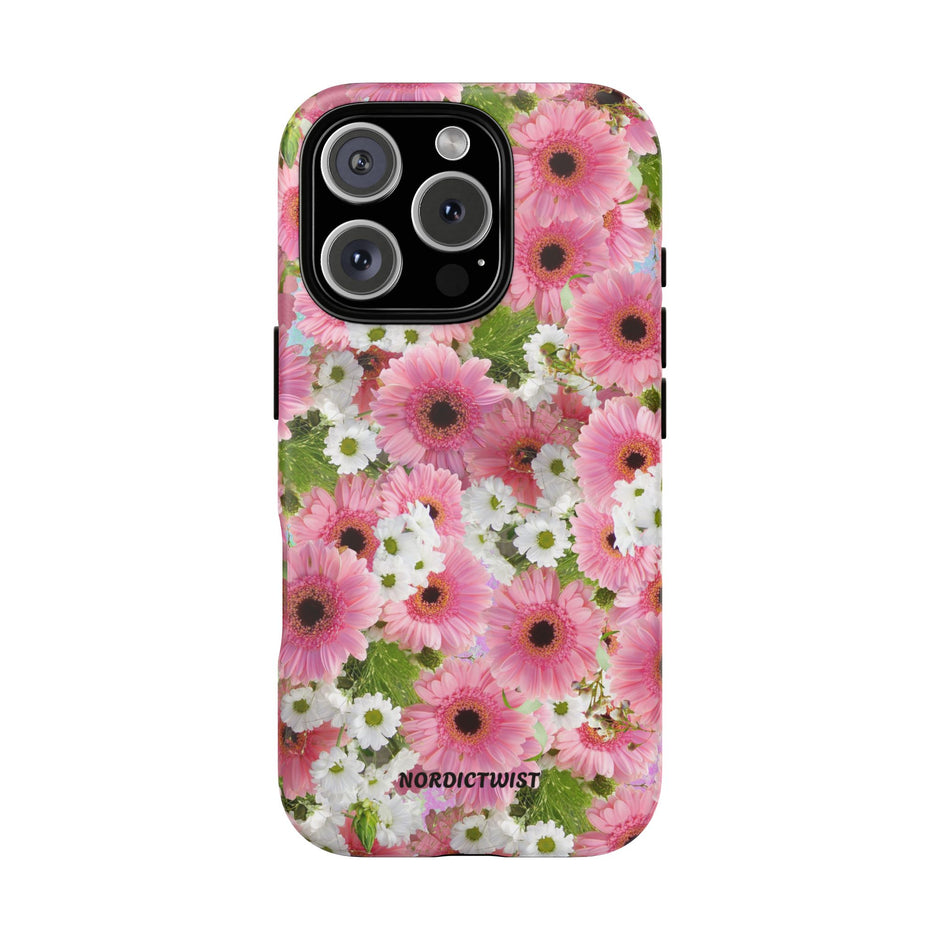 Floral Tough Phone Case - Colorful Flower Design for Nature Lovers