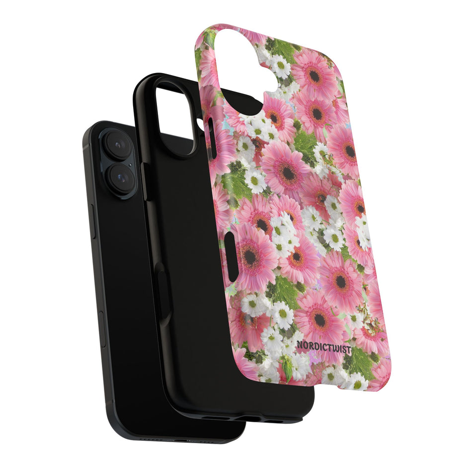 Floral Tough Phone Case - Colorful Flower Design for Nature Lovers