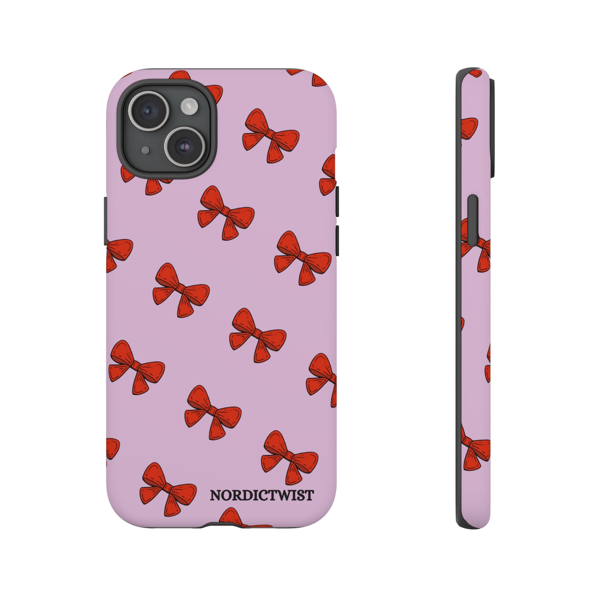 Cute Bow Pattern Phone Case