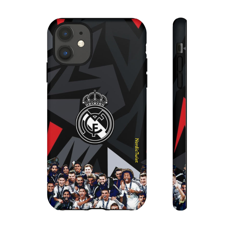 Soccer Team Photo Tough Case – Real Madrid Champions Phone Case