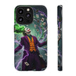 Joker Chaos Tough Phone Case — Electric Cards Graphic iPhone Case