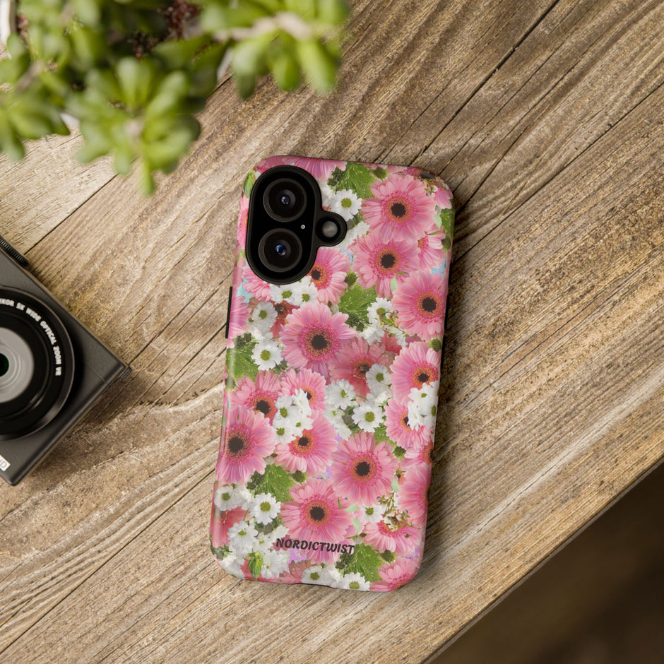 Floral Tough Phone Case - Colorful Flower Design for Nature Lovers