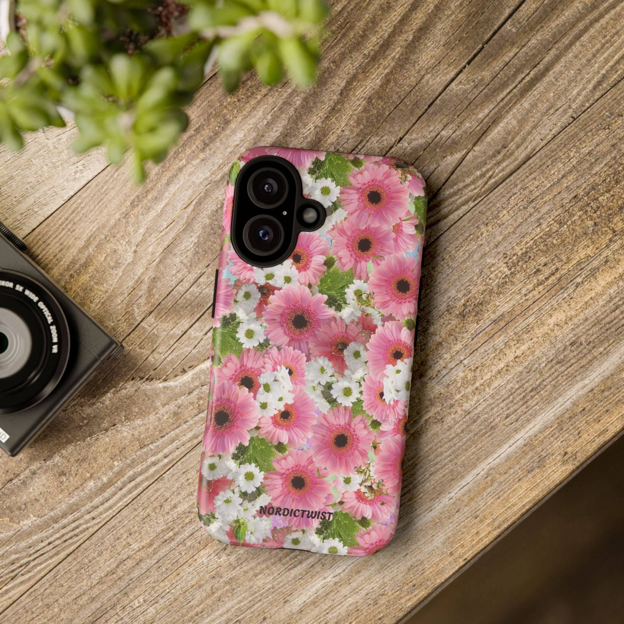 Floral Tough Phone Case - Colorful Flower Design for Nature Lovers