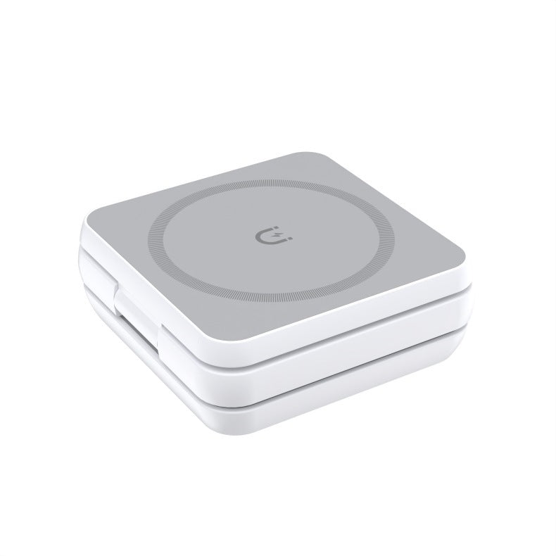 Magnetisk Sugfunktion Trådlös Laddning Och Vikbar Mobilhållare