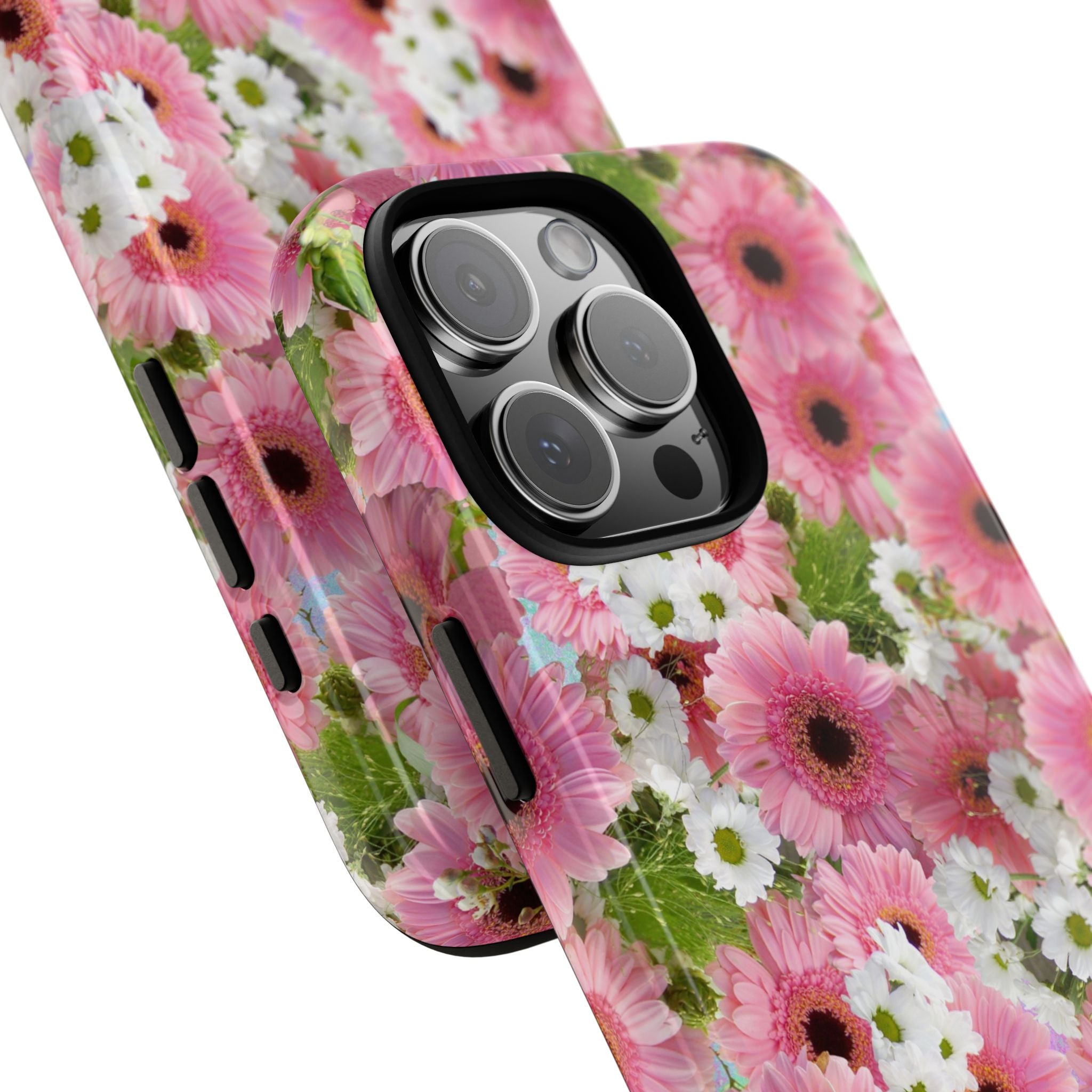 Floral Tough Phone Case - Colorful Flower Design for Nature Lovers