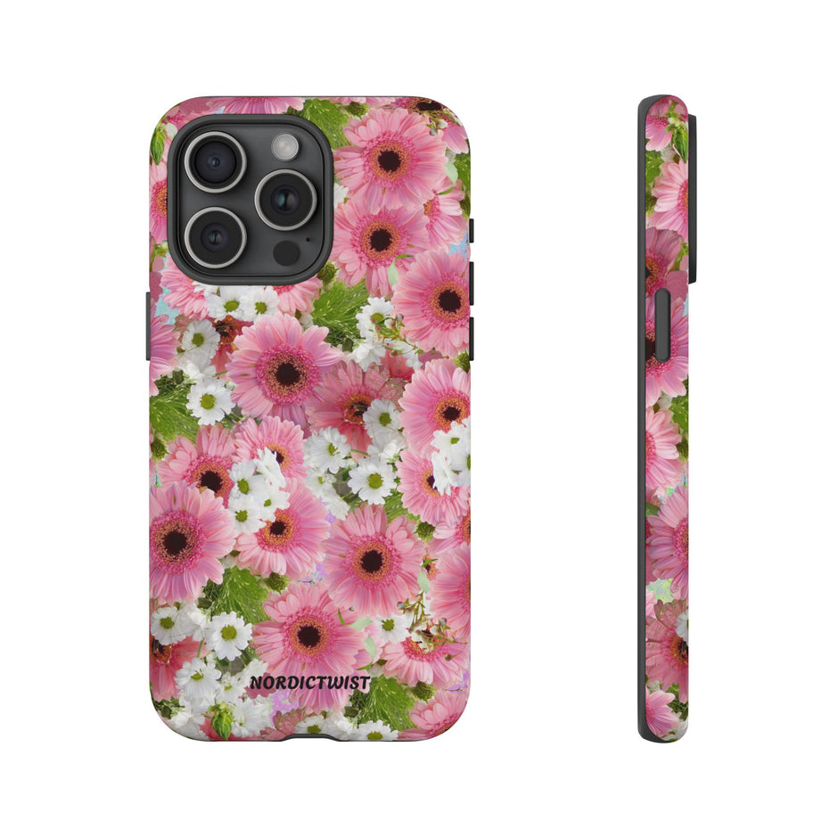 Floral Tough Phone Case - Colorful Flower Design for Nature Lovers
