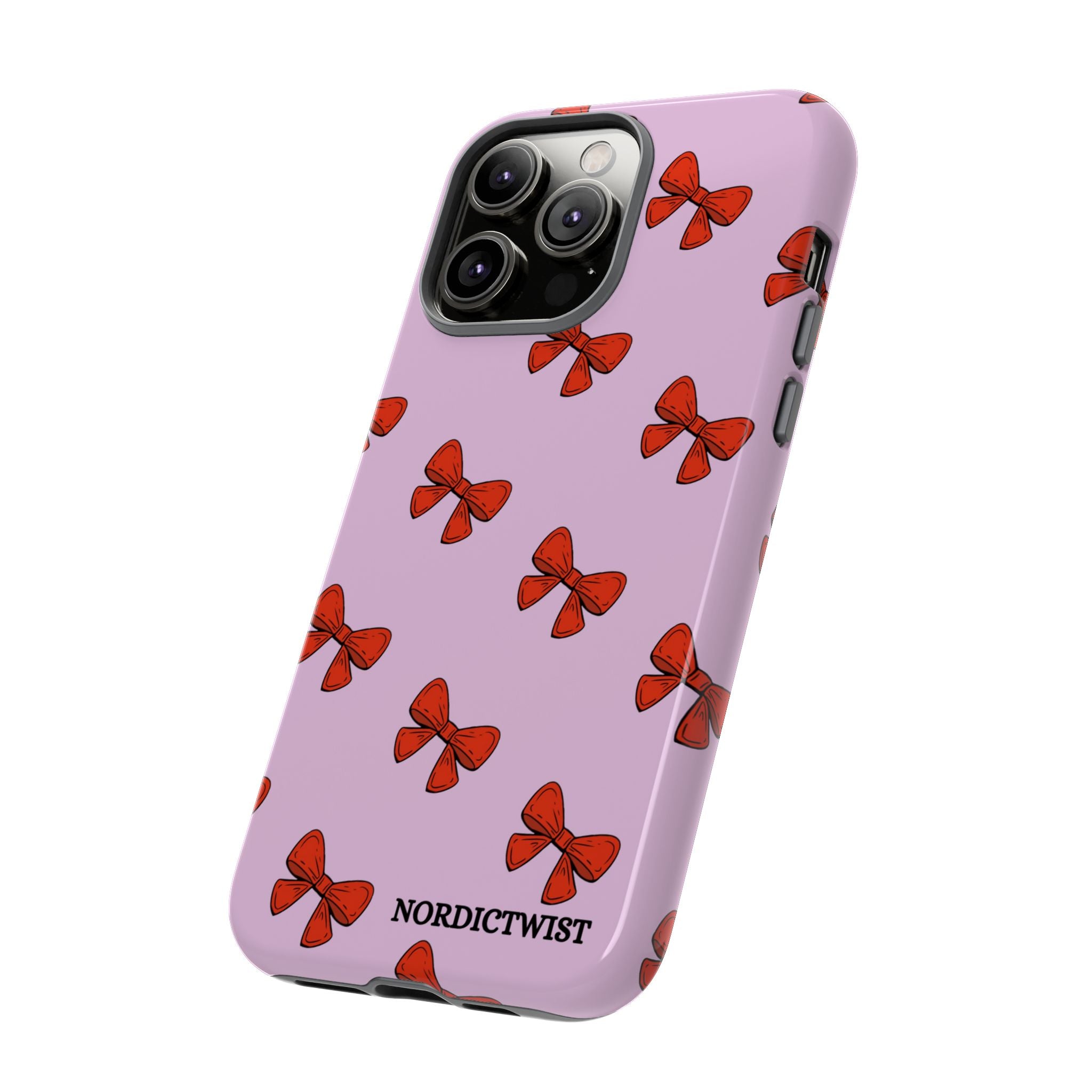 Cute Bow Pattern Phone Case