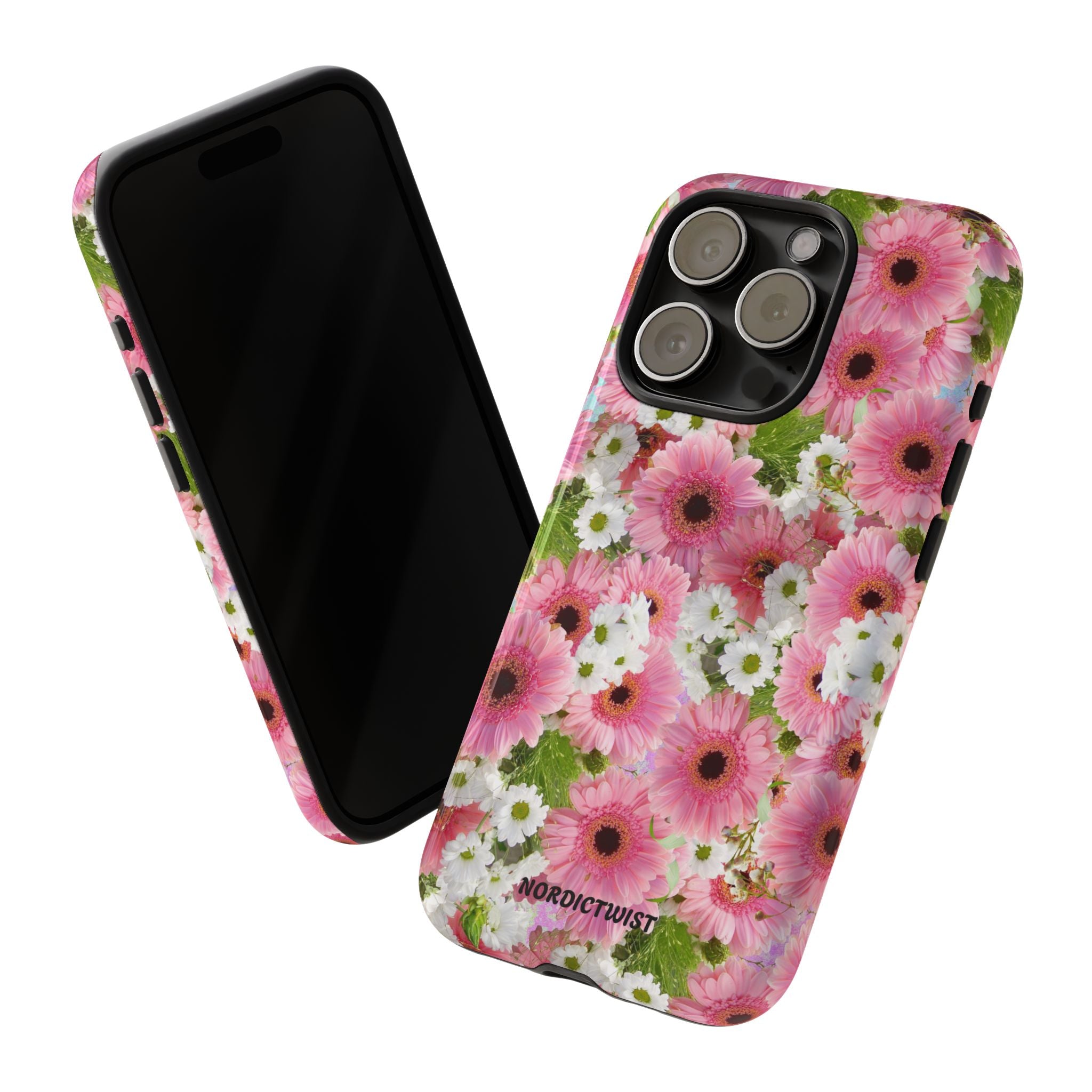 Floral Tough Phone Case - Colorful Flower Design for Nature Lovers