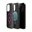MagSafe Magnetic Impact-Resistant Phone Case — Pink Ring Design