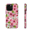 Floral Tough Phone Case - Colorful Flower Design for Nature Lovers