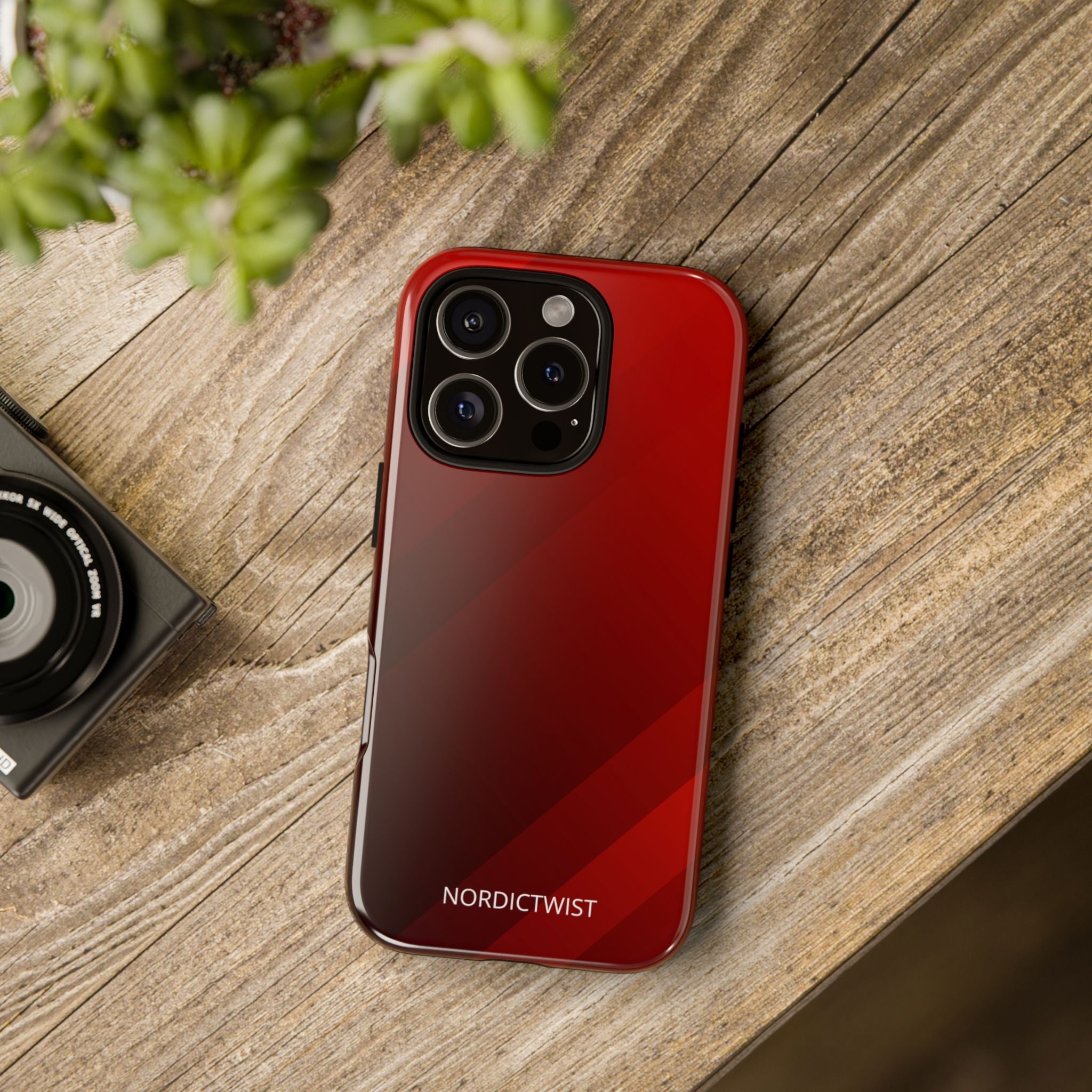 Durable Red Phone Case - Tough Protection for Your Device