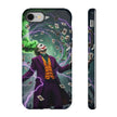 Joker Chaos Tough Phone Case — Electric Cards Graphic iPhone Case